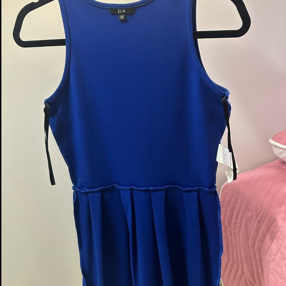 Blue Mini Dress